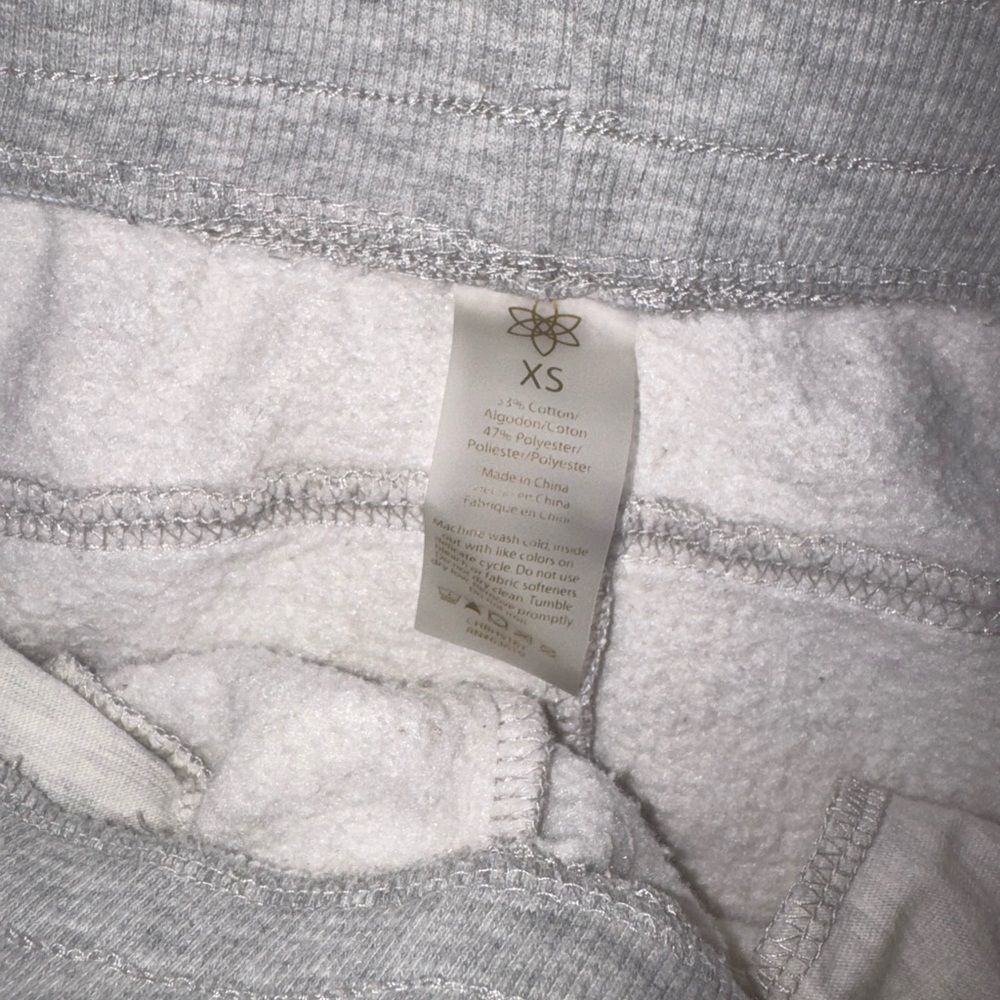 Gray Cropped Sweatshirt and Shorts - Picture 5 of 5